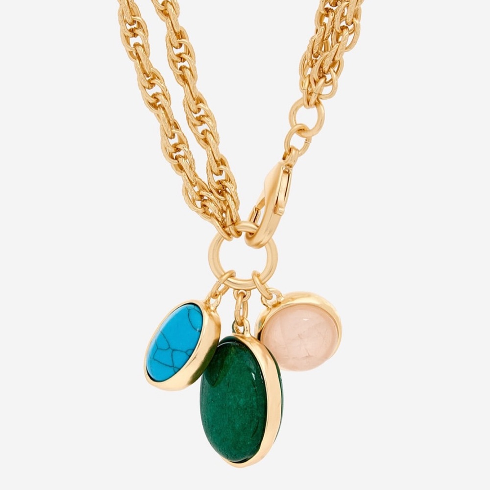 BRAND NEW Gold charm necklace